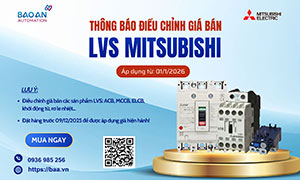 THÔNG BÁO ĐIỀU CHỈNH GIÁ BÁN SẢN PHẨM LVS MITSUBISHI 2026